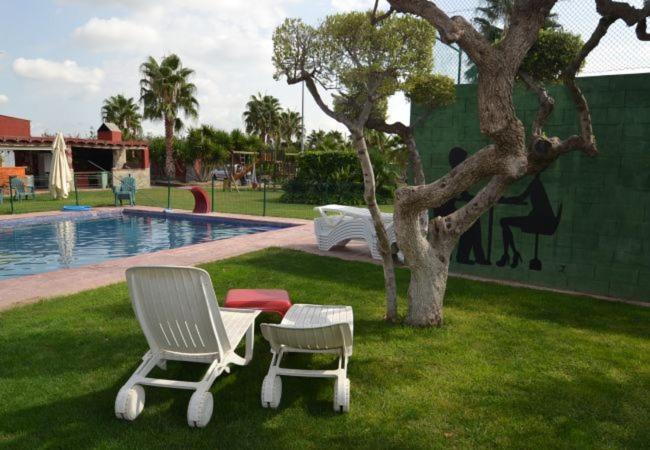 Villa Finca Escalicha Cambrils Bagian luar foto